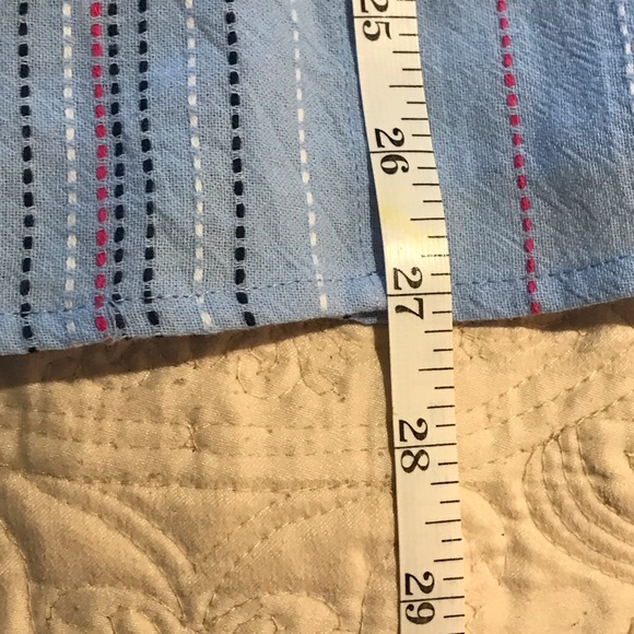 NWOT Blue Blouse - Picture 4 of 7